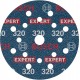 BOSCH Fóliový brúsny kotúč EXPERT O780, 125 mm, G320 2608902405
