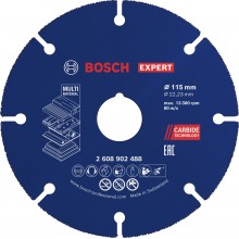 BOSCH Karbidový rezací kotúč EXPERT Multi Material, 115 x 22,23 mm 2608902488