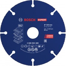 Bosch EXPERT Carbide Multi Wheel Karbidový rezací kotúč 125mm, 22,23mm 2608902489