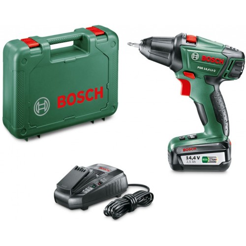 BOSCH PSR 14,4 LI-2 Akumulátorový vŕtací skrutkovač, 060397340N