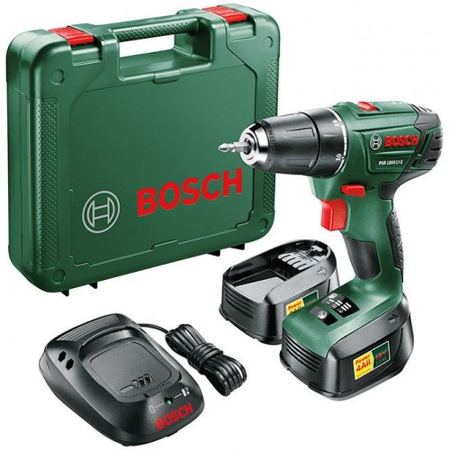 BOSCH PSR 1800 LI-2 akumulátorový vŕtací skrutkovač (2x aku) 06039A3121