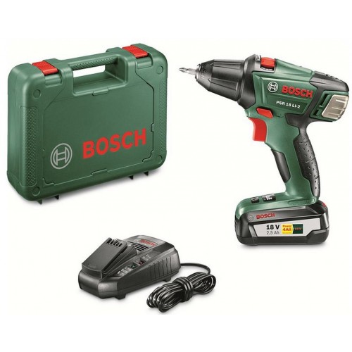 BOSCH PSR 18 LI-2 Compact Akumulátorový skrutkovač 060397330G