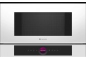 Bosch Séria 8 Zabudovateľná mikrovlnná rúra biela BFL7221W1