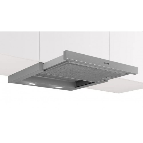 Bosch Serie 4 Teleskopický odsávač pár, 60 cm, strieborná metalíza DFS067A51