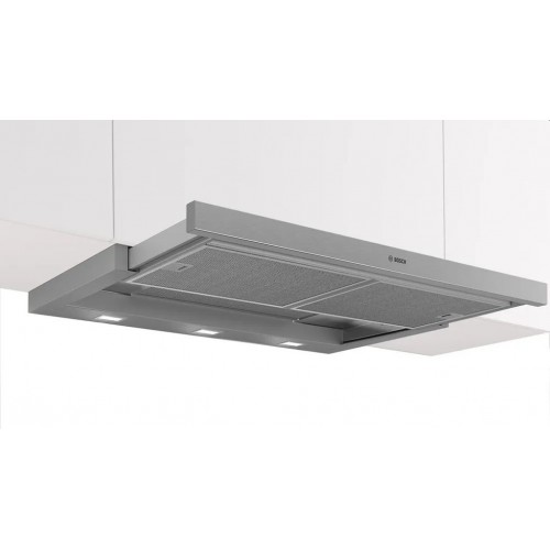 Bosch Serie 4 Teleskopický odsávač pár, 90 cm, strieborná metalíza DFS097A51