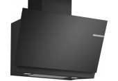 Bosch Séria 6 Nástenný odsávač pár 80 cm čierne sklo, čierna DWK81AN60