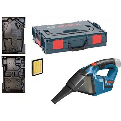 BOSCH GAS 12 V-LI Professional Aku vysávač, bez akumulátora + L-BOXX, 06019E3001 BOSCH GAS 12 V-LI Professional Aku vysávač, bez akumulátora + L-BOXX, 06019E3001