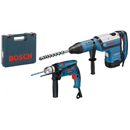 BOSCH GBH 12-52 DV Vŕtacie kladivo + GSB 13 RE Príklepová vŕtačka 0615990L0K