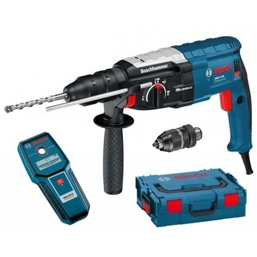 BOSCH GBH 2-28 F Vŕtacie kladivo + GMS 100 M Detektor kovu 061126760A