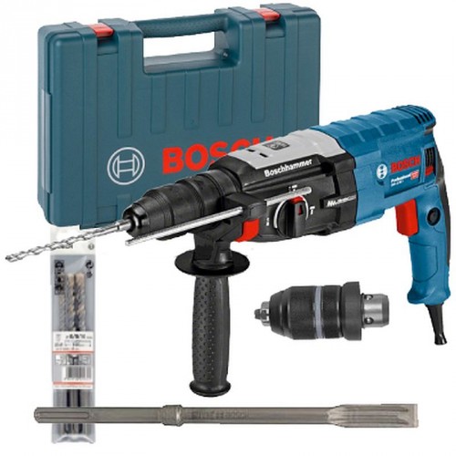 BOSCH GBH 2-28 F vrtacie kladivo L-BOXX + vrtáky + sekáč, 0611267608 BOSCH GBH 2-28 F vrtacie kladivo L-BOXX + vrtáky + sekáč, 0611267608