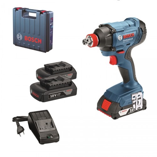 BOSCH GDX 180-Li Professional Aku rázový uťahováč 18V 180nm 2x3,0Ah, 06019G5220