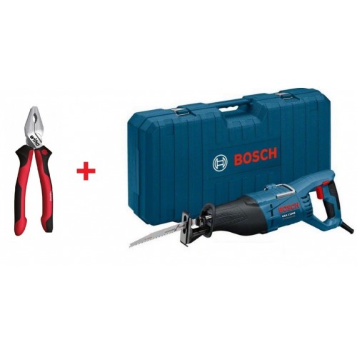 BOSCH GSA 1100 E Chvostovka + kombinované kliešte Wiha 0615990K32