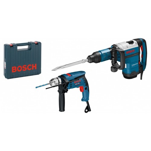 BOSCH GSH 7 VC Sekacie kladivo + GSB 13 RE Príklepová vŕtačka 0615990L0J