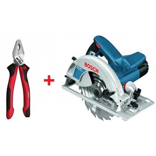 BOSCH GKS 190 Okružná píla + kombinované kliešte WIHA 0615990K33