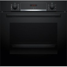 Bosch Séria 4 Zabudovateľná rúra s prídavnou parou 60 x 60 cm čierna HQA534EB3