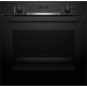 Bosch Séria 4 Zabudovateľná rúra s prídavnou parou 60 x 60 cm čierna HQA534EB3