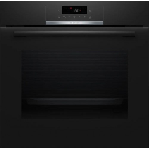 Bosch Séria 4 Zabudovateľná rúra s prídavnou parou 60 x 60 cm čierna HQG572EB3