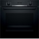 BOSCH Séria 4 Zabudovateľná rúra s prídavnou parou 60 x 60 cm čierna HRA534EB0