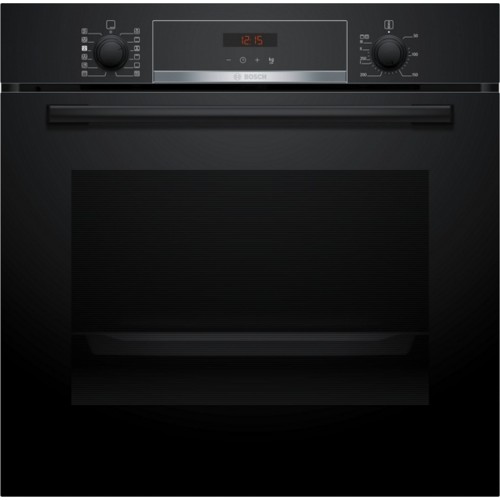 BOSCH Séria 4 Zabudovateľná rúra s prídavnou parou 60 x 60 cm čierna HRA574BB0