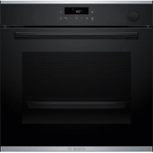 Bosch Séria 4 Zabudovateľná rúra s prídavnou parou 60 x 60 cm čierna HRG272EB3