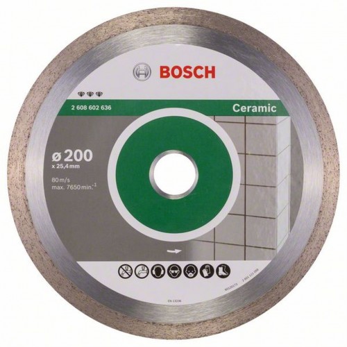 BOSCH Diamantový kotúč Best for Ceramic 200x25,4mm 2608602636