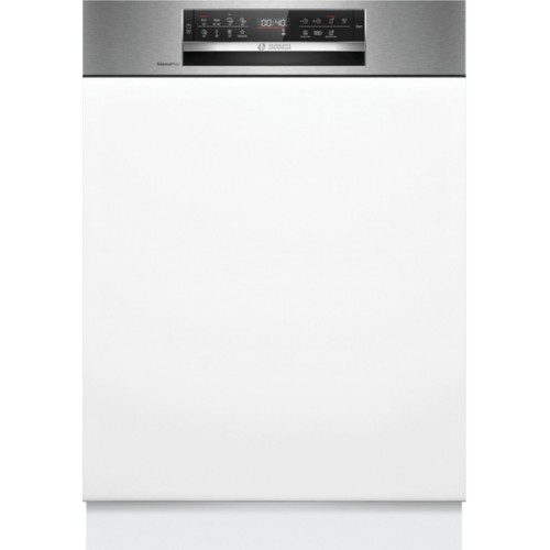 Bosch Séria 6 Zabudovateľná umývačka riadu 60 cm Brúsená ocel SMI6ECS10E