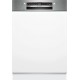 Bosch Séria 6 Zabudovateľná umývačka riadu 60 cm Brúsená oceľ SMI6ZCS10E