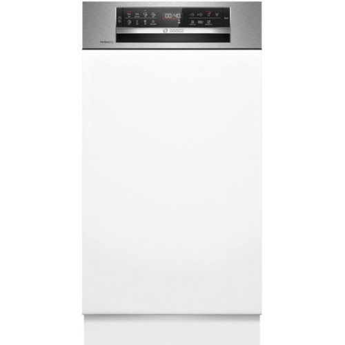 Bosch Serie 6 Vstavaná umývačka riadu, 45 cm, Brúsená oceľ Bosch Serie 6 Vstavaná umývačka riadu, 45 cm, Brúsená oceľ