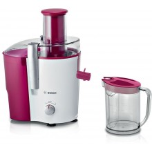 Bosch Odstredivý odšťavovač VitaJuice 2 700 W biela, Cherry Cassis MES25C0