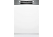 Bosch Séria 4 Zabudovateľná umývačka riadu 60 cm Brúsená oceľ SMI4HCS19E