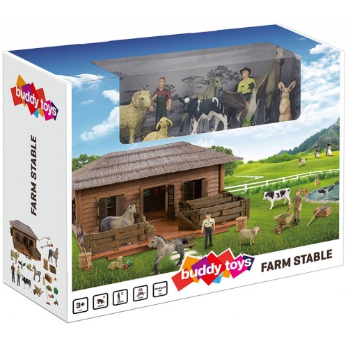 BUDDY TOYS BGA 1041 Farma - stajňa 57000903 BUDDY TOYS BGA 1041 Farma - stajňa 57000903
