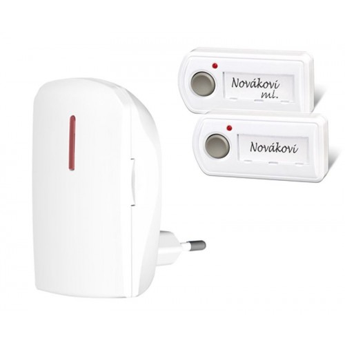 ELEKTROBOCK BZ11-12 bezdrôtový zvonček-sieťový 1112elb