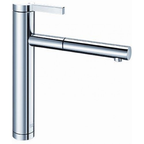 BLANCO Linee-S drezová batéria so sprchou, hodvábny lesk 517592