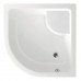 AQUALINE 80 Štvrťkruhová vanička hlboká, akrylát C83