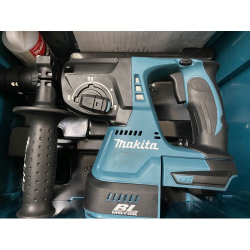 BAZÁR Makita DHR243ZJ Aku kombinované kladivo Li-ion 18V, bez aku + Makpac PO SERVISE!!