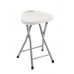 AQUALINE CO75 Kúpeľňová stolička 30x46, 5x29, 3 cm, biela