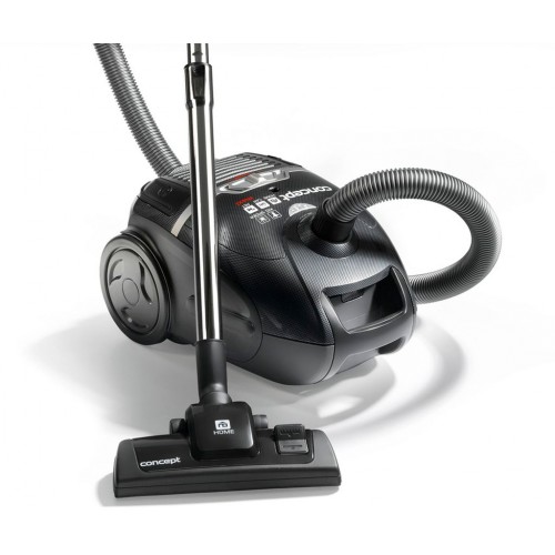 CONCEPT VP-8240 HCP MAXI vreckový vysávač v dizajne čierneho karbónu vp8240