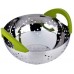 CS SOLINGEN Cedník nerez 24 cm STILO, zelený CS-010021701-24