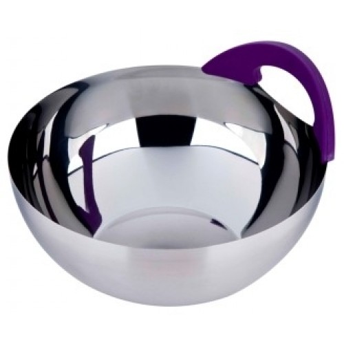 CS SOLINGEN Misa nerez 24 cm STILO, fialová CS-010031801-24