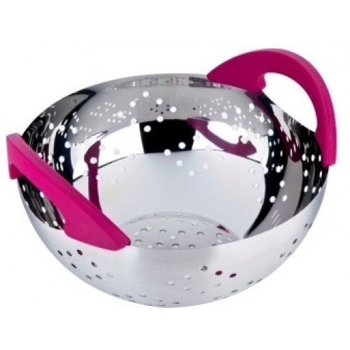 CS SOLINGEN Cedník nerez 24 cm STILO, ružový CS-010041701-24 CS SOLINGEN Cedník nerez 24 cm STILO, ružový CS-010041701-24