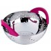 CS SOLINGEN Cedník nerez 24 cm STILO ružová CS-040628