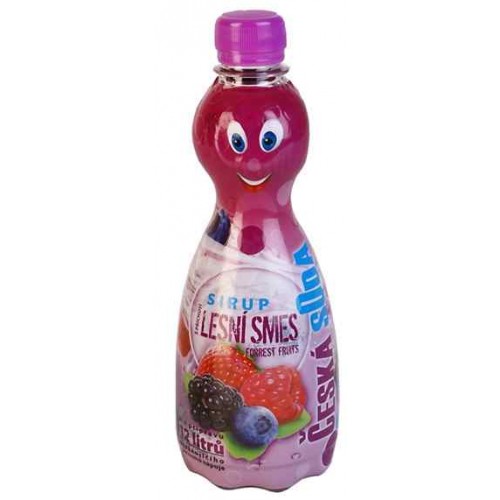 Sirup lesná zmes Česká soda 0,5 l CS131295