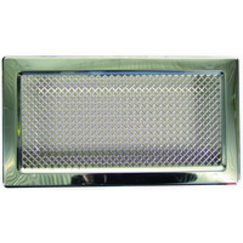 Ventilační mřížka 160x170, chromniklová Ventilační mřížka 160x170, chromniklová