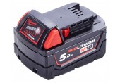 Milwaukee M18 B5 Redlithium Li-ion 5.0 Ah Akumulátor 4932430483