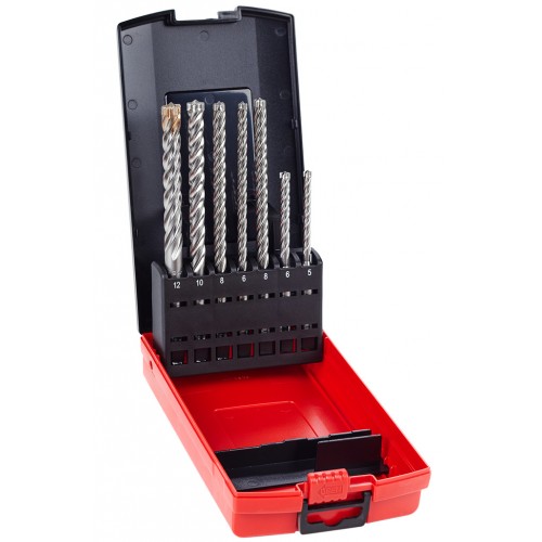 Milwaukee Sada vrtákov SDS-Plus (MX4/7ks) 4932478626
