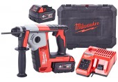 Milwaukee M18 BH-402C Aku vŕtacie kladivo SDS-Plus 2x4.0 Ah, Kufr 4933443330