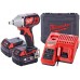 Milwaukee M18 BIW12-402C Rázový uťahovák 2x4.0 Ah, Kufr 4933443607