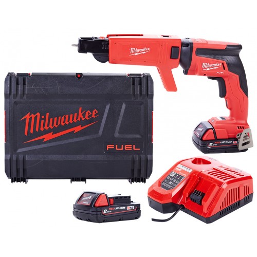 Milwaukee M18FSGC-202X Aku Skrutkovač na sadrokartón 2x 2.0 Ah, HD box 4933459199