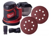 Milwaukee M18 BOS125-0 Aku brúska excentrická 125mm (18V) bez aku. 4933464228
