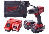 Milwaukee M18 ONEDD2-502X Aku vŕtačka skrutkovač, 2x5.0 Ah, HD Box 4933464525